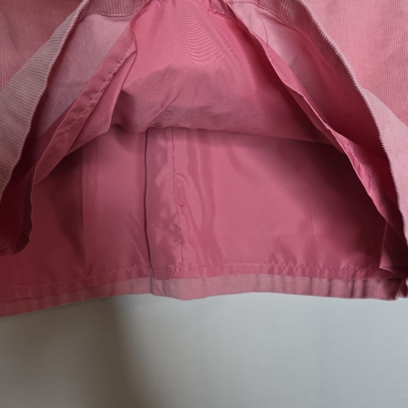 J. Crew Womens Pink Corduroy Knee Length Skirt Size 10 - Picture 4 of 7